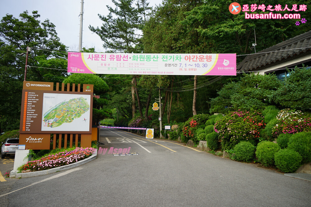 大邱賞楓景點｜花園遊園地花園東山怎麼去？交通指引篇－可同遊沙門津酒幕村、沙門津渡口