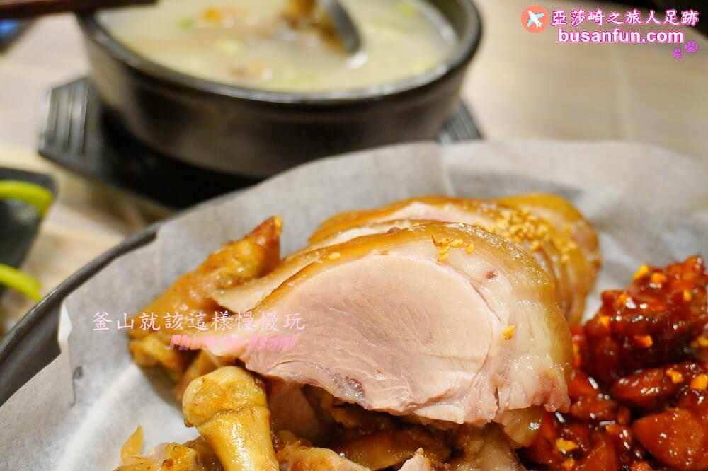 釜山豬腳推薦｜南浦站影島超美味半半豬腳還有胡椒豬骨湯喝到飽｜漢方王豬腳한방왕족발