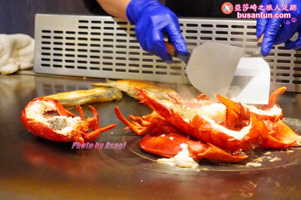 南京復興美食台北10大知名私廚鐵板燒【明水然 慶城店】高CP值活波士頓龍蝦海陸套餐