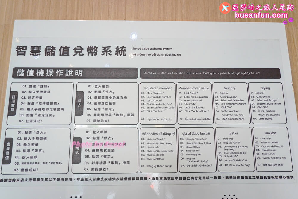 台中自助洗衣店-美衣潔智能自助洗衣東區樂業店(附設烘衣機)，近樂成宮、旱溪夜市24小時自助洗衣，會員儲值更省錢