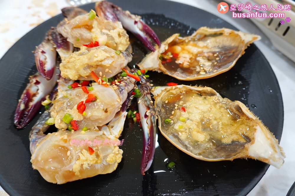 釜山醬蟹吃到飽게좋아연평도간장게장100%韓國延坪島青蟹｜廣安站必吃距離廣安里海邊5分鐘