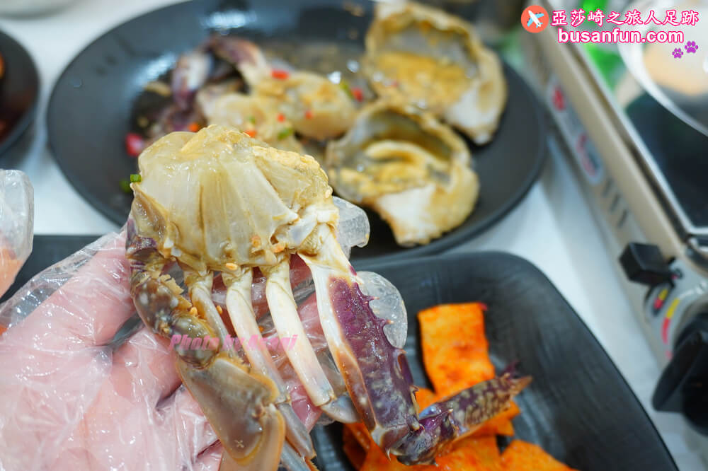 釜山醬蟹吃到飽게좋아연평도간장게장100%韓國延坪島青蟹｜廣安站必吃距離廣安里海邊5分鐘