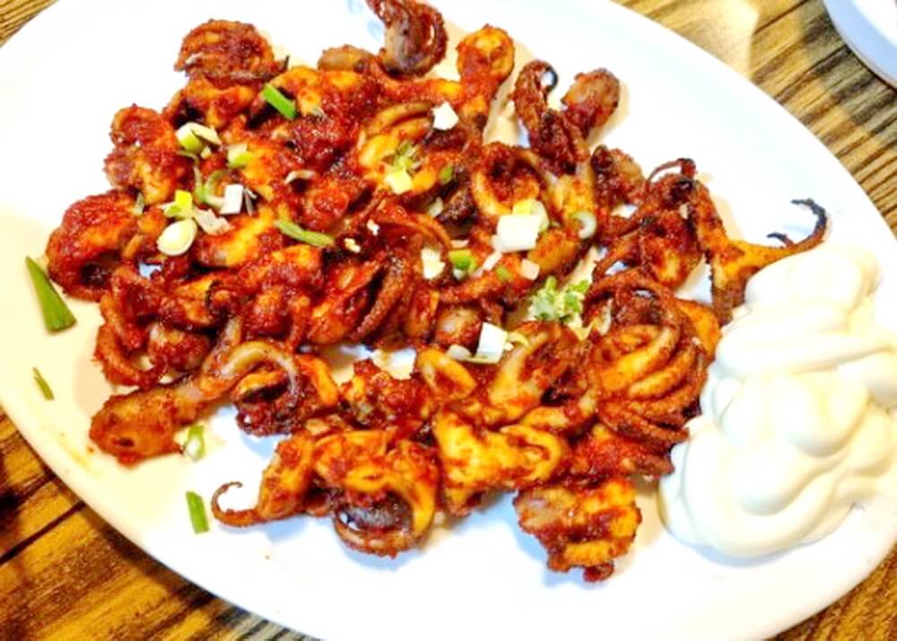 釜山地鐵南浦站中央站美食｜辣章魚老店實費家실비집－亞莎崎的釜山旅行筆記