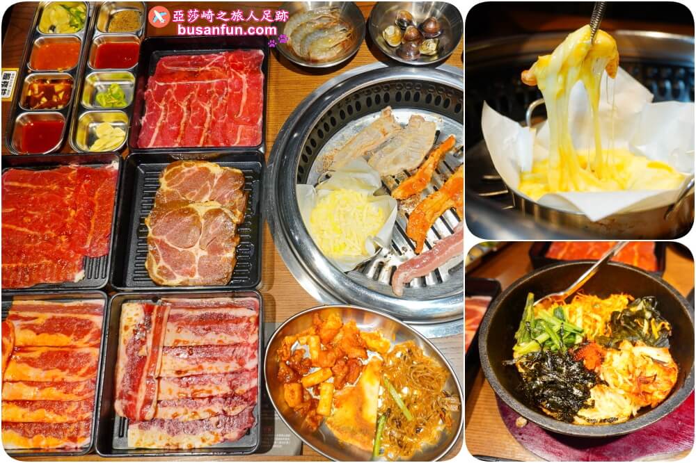 阿豬媽韓式烤肉吃到飽北車店大口吃肉｜台北車站微風美食街餐廳推薦