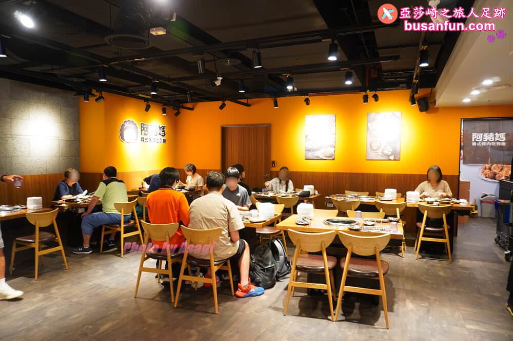 阿豬媽韓式烤肉吃到飽北車店大口吃肉｜台北車站微風美食街餐廳推薦